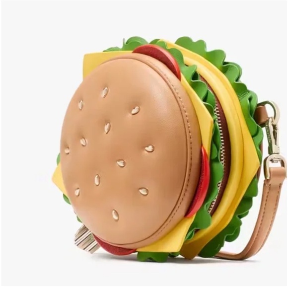 Authentic Kate Spade ♠️ 3D hamburger - Picture 2 of 4